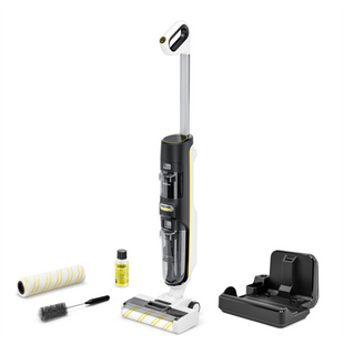 Пилосос акумуляторний (миючий) Karcher FCV 4 Dry Extra (1.056-136.0) Чорний (Black) 256085 фото