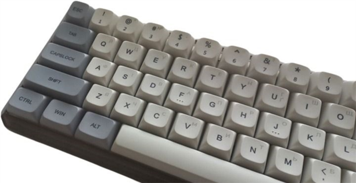 Клавіатура бездротова Motospeed Darmoshark K5 Gateron Silver Pro Сіра (Light Gray) 165441 фото