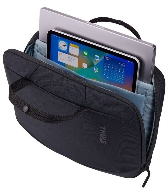 Сумка для ноутбука THULE Subterra 2 Attache 14" TSA-414 Чорна (Black) 186457 фото Сумка для ноутбука THULE Subterra 2 Attache 14" TSA-414 Чорна (Black) 186457 фото