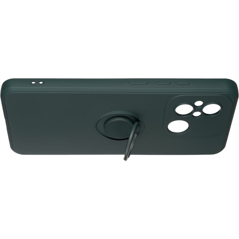 Чохол накладка для Xiaomi Redmi 12C Gelius Ring Holder Case Зелена (Dark Green) 181573 фото