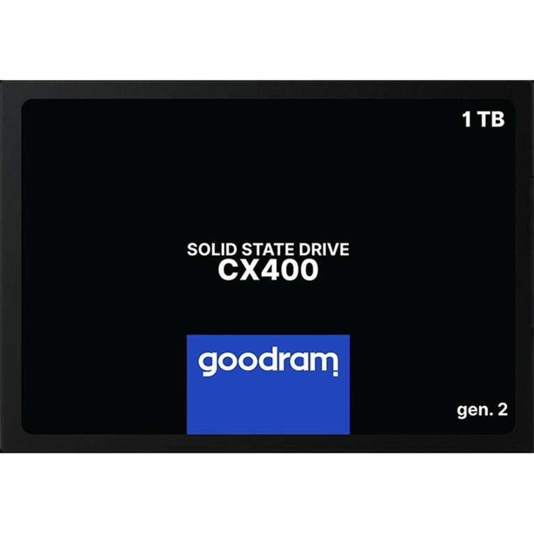 Накопичувач SSD 1TB Goodram CX400 Gen.2 2.5" SATAIII 3D TLC (SSDPR-CX400-01T-G2) 209578 фото