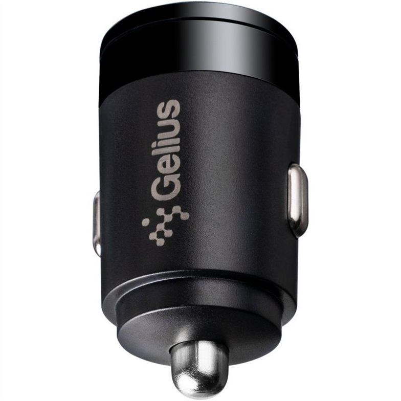 Автомобільний зарядний пристрій Gelius Inch Twix GP-CC010 USB+Type-C QC/PD (35 W) Чорний (Black) 197194 фото