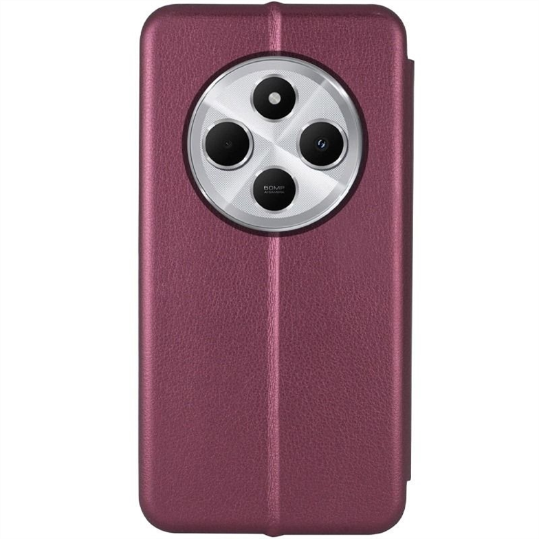 Чохол кейс для Xiaomi Redmi 14C 4G/Poco C75 BeCover Exclusive New Style Бордовий (Red Wine) 172984 фото