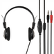Навушники накладні Jeqang JH-808 Gaming Чорні (Black) 113780 фото 1