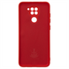 Чохол накладка для Xiaomi Redmi Note 9 Soft Case Червона (Red) 84578 фото 2