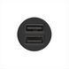 Автомобільний зарядний пристрій XO CC18 2.1A/2 USB Чорний (Black) 101585 фото 3