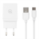 Зарядний пристрій Usams СС090 (2 USB) 2.1A + кабель Micro-USB Білий (White) 138538 фото 5