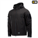 Куртка M-Tac Soft Shell з підстібкою Чорна (Black) (XS) 230004 фото 1