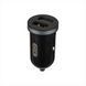 Автомобільний зарядний пристрій XO CC18 2.1A/2 USB Чорний (Black) 101585 фото 1