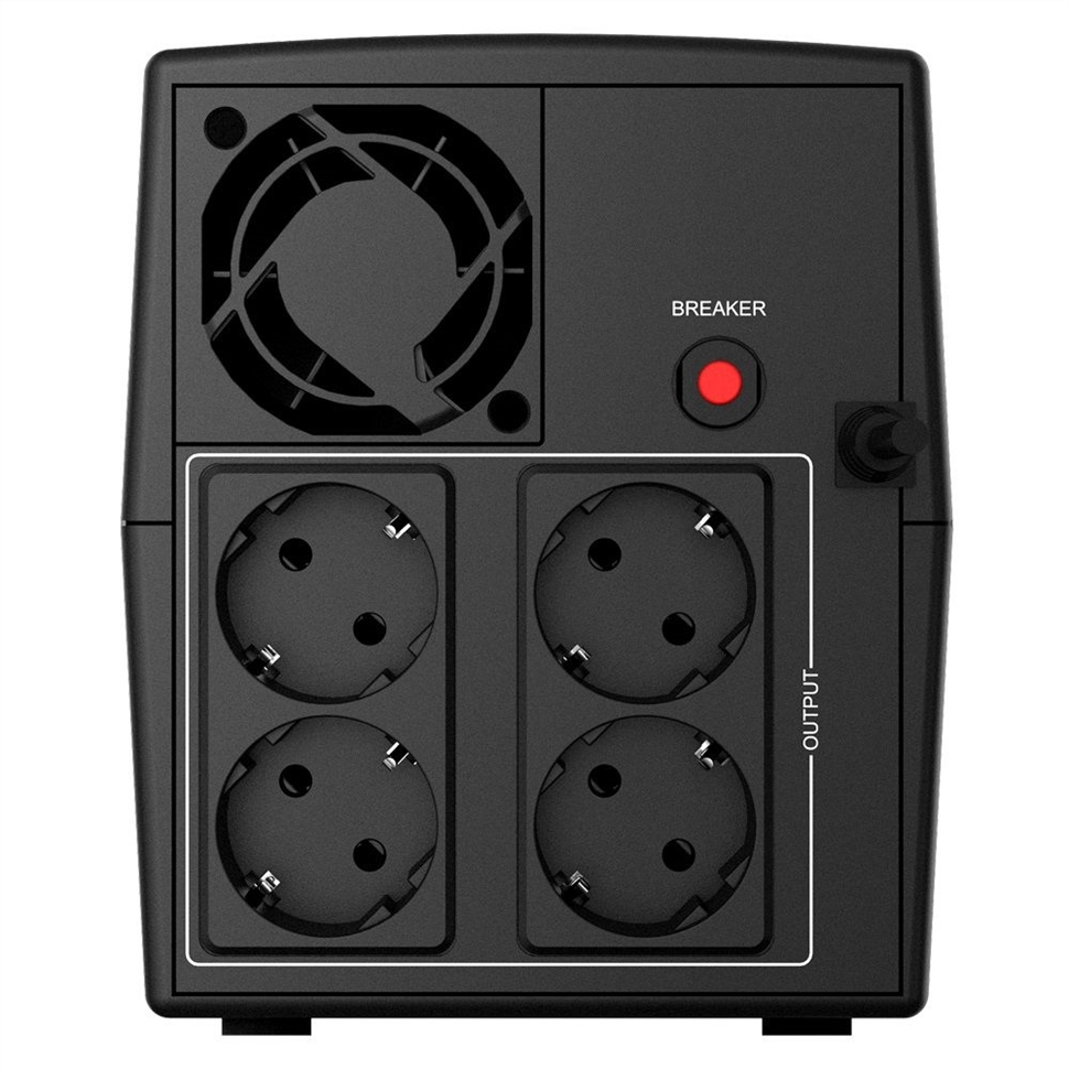 Джерело безперебійного живлення Njoy Keen 1000 (UPLI-LI100KE-CG01B) 173678 фото