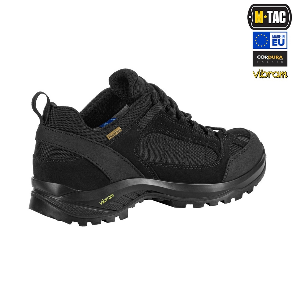 Кросівки тактичні демісезонні M-Tac Pro Line Чорні (Black) (39) 229394 фото