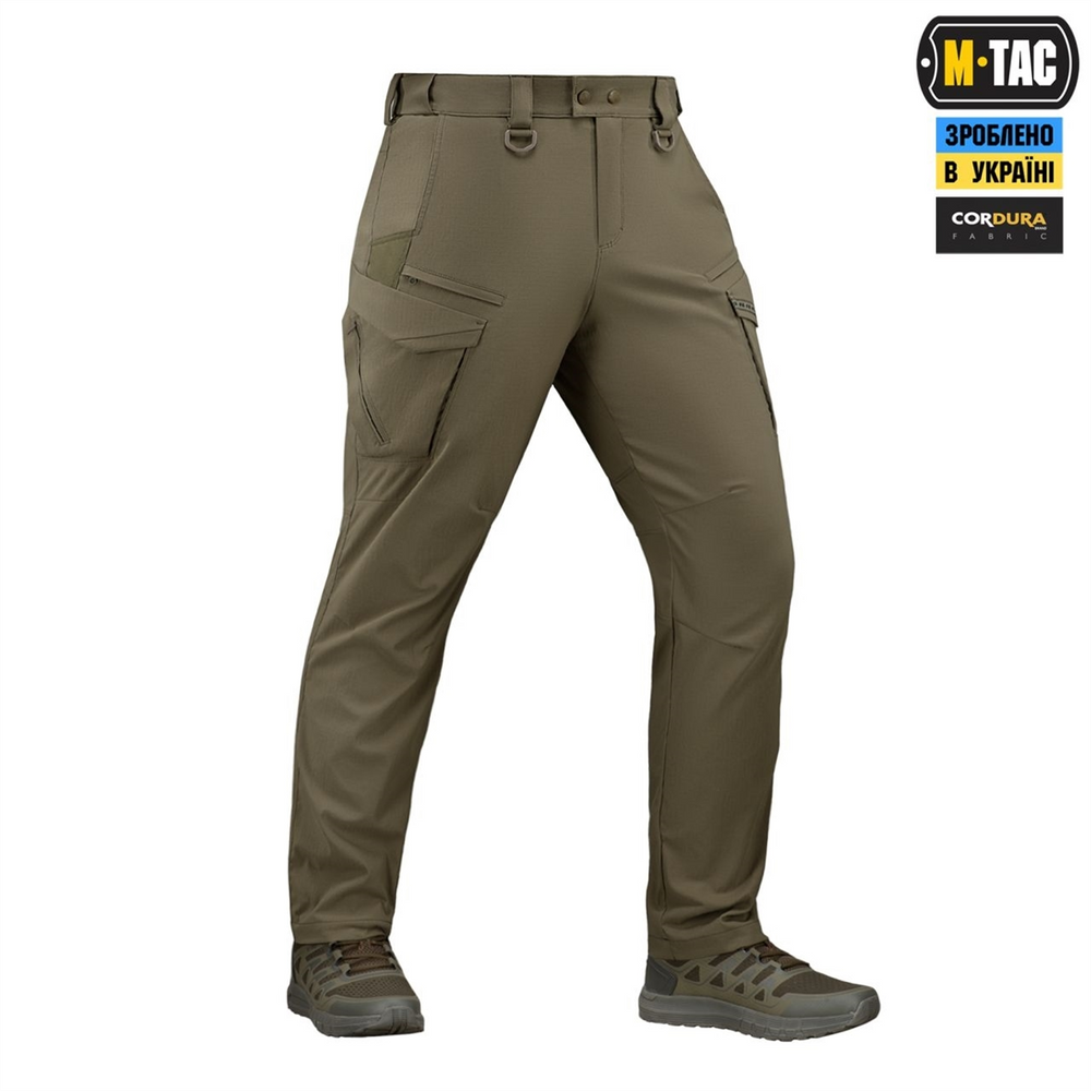 Штани M-Tac Aggressor Summer Gen.II Flex Зелені (Dark Olive) (26/30) 237937 фото