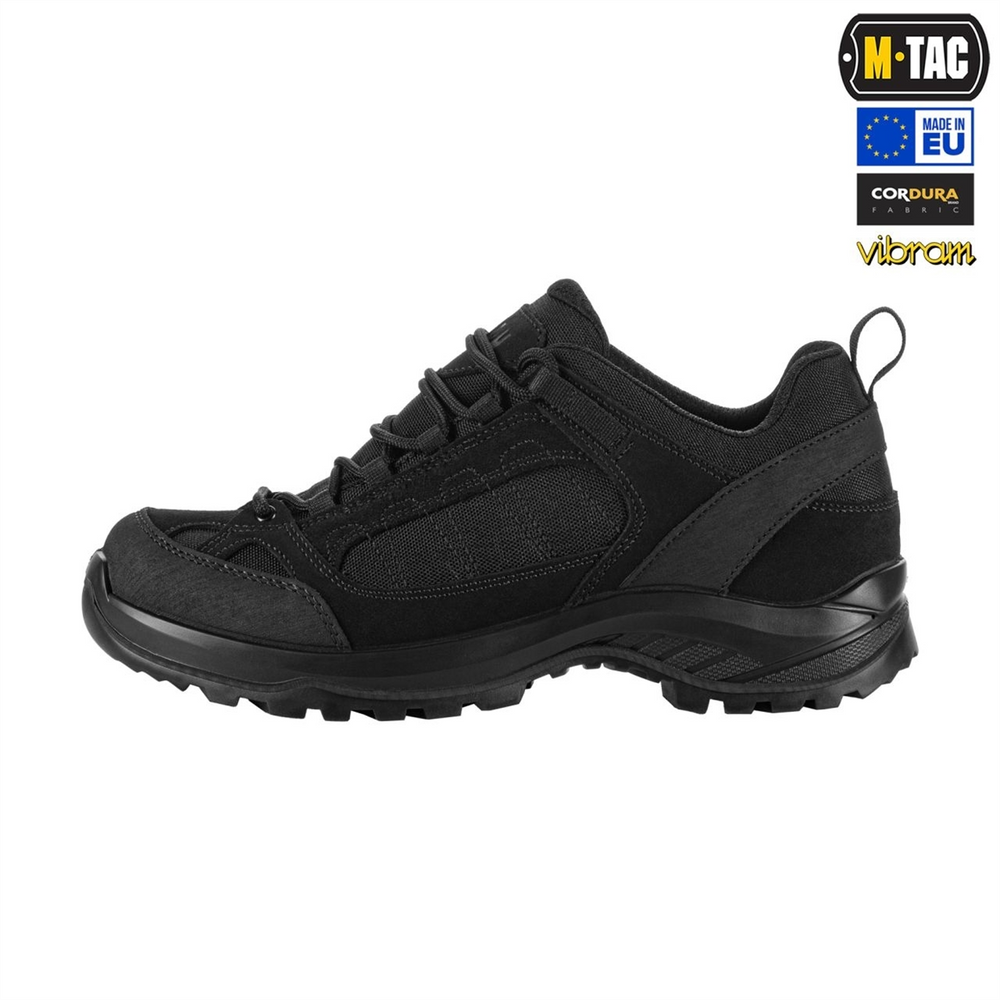 Кросівки тактичні демісезонні M-Tac Pro Line Чорні (Black) (39) 229394 фото