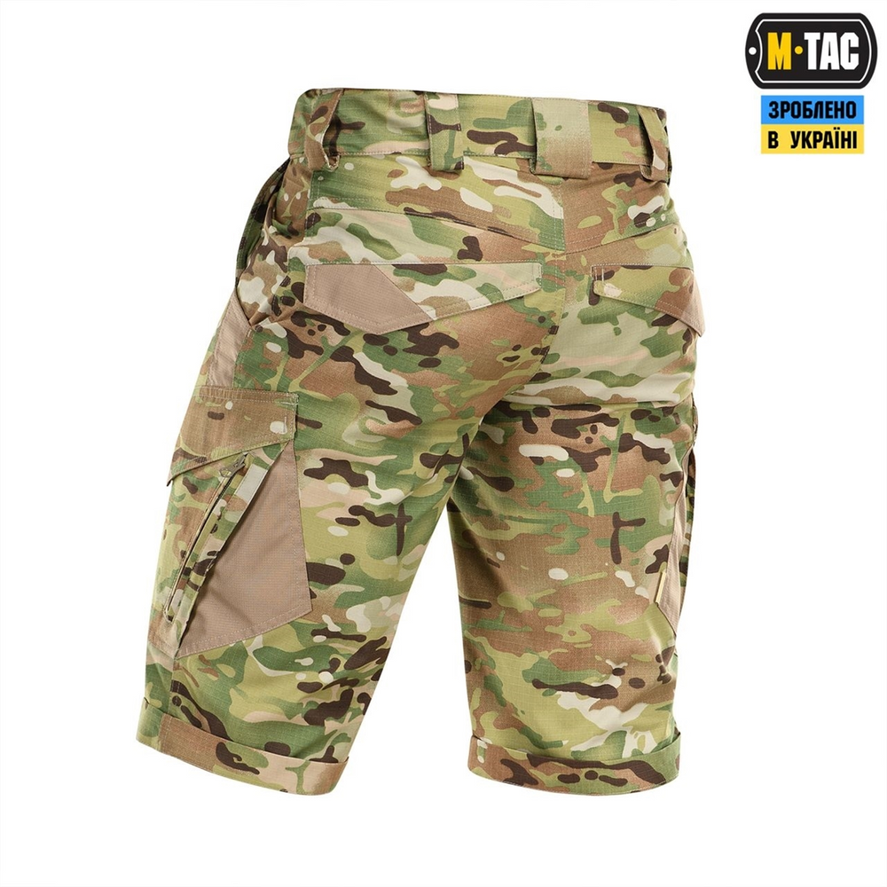 Шорти M-Tac Aggressor Gen.II MC Зелені (Multicam) (3XL) 225464 фото