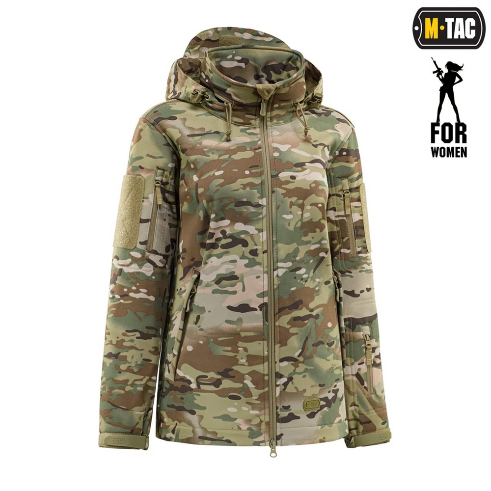Куртка M-Tac Soft Shell Lady Зелена (Multicam) (XS) 229953 фото