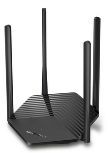 Wi-Fi роутер Mercusys MR60X 1000 Мбит/сек Чорний (Black) 127262 фото
