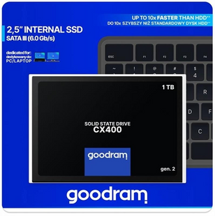 Накопичувач SSD 2TB Goodram CX400 Gen.2 2.5" SATAIII 3D TLC (SSDPR-CX400-02T-G2) 209601 фото
