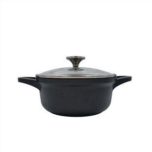 Каструля Pepper Tiger PR-2342-22 22см. 2.7л. Чорна (Black) 156726 фото