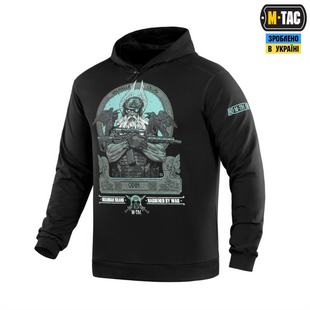 Кофта M-Tac Hoodie Odin Mystery Чорна (Black) (L) 228669 фото