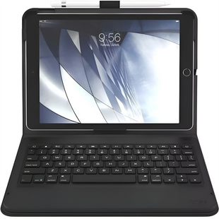 Клавіатура бездротова Zagg Messenger Folio для Apple iPad 10.2, iPad Pro 10.5, iPad Air 3 10.5 Чорний (Black) 211424 фото