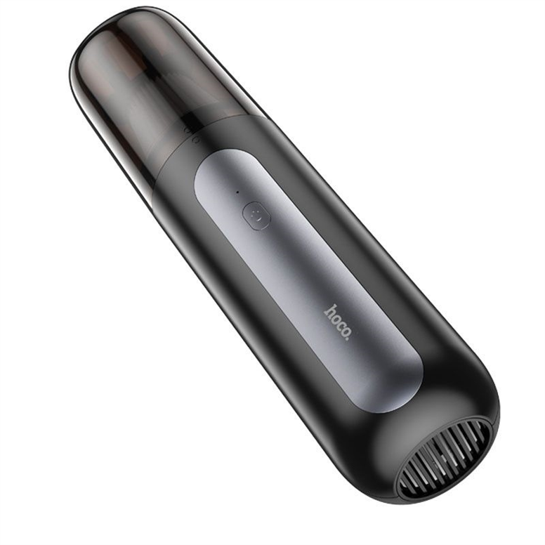 Пилосос акумуляторний (портативний) Hoco ZP1 Cool portable car vacuum cleaner Чорний (Black) 198662 фото