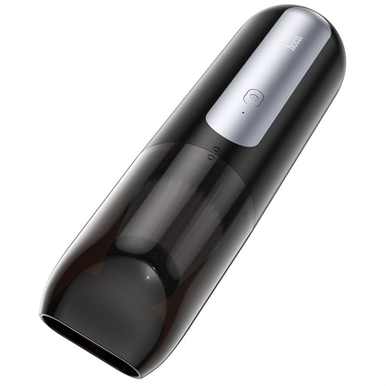Пилосос акумуляторний (портативний) Hoco ZP1 Cool portable car vacuum cleaner Чорний (Black) 198662 фото