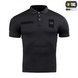 Поло M-Tac Elite Tactical Coolmax Чорне (Black) (M) 232165 фото 3
