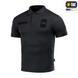 Поло M-Tac Elite Tactical Coolmax Чорне (Black) (M) 232165 фото 1