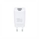 Зарядний пристрій XO L149 (USB + USB-C) 30W+ кабель Type-C to Type-C Білий (White) 141221 фото 4