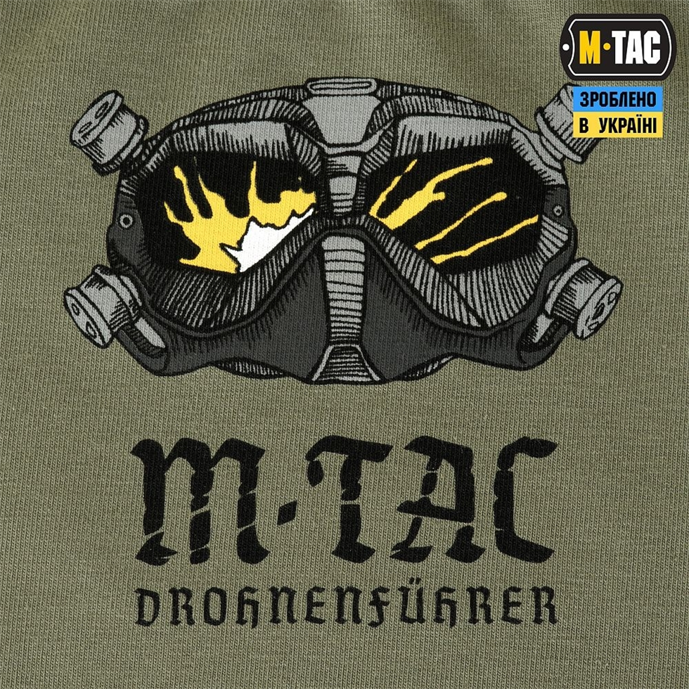 Футболка M-Tac Drohnenf hrer Зелена (Light Olive) (3XL) 234682 фото