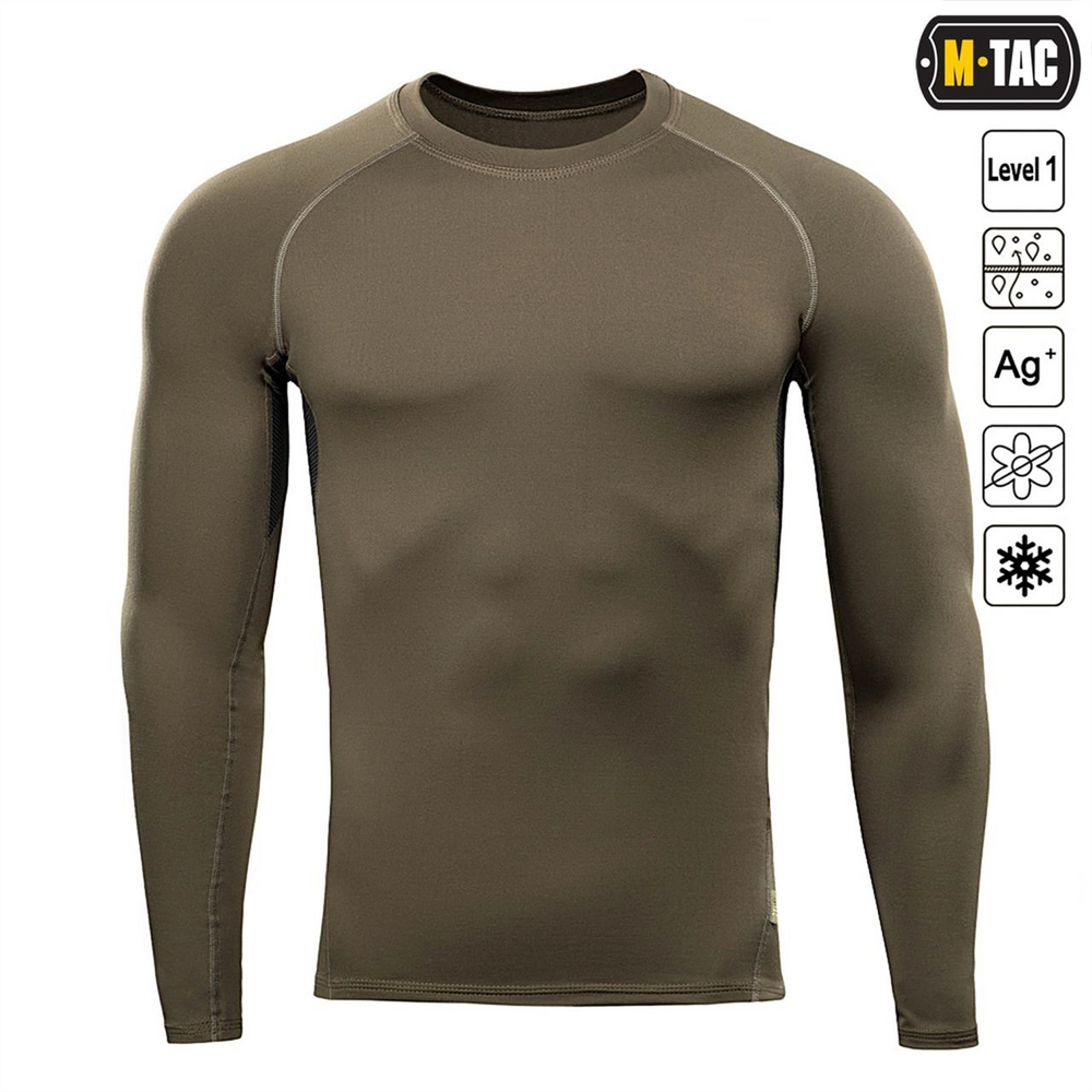 Термобілизна M-Tac ThermoLine Зелена (Olive) (2XL) 233703 фото