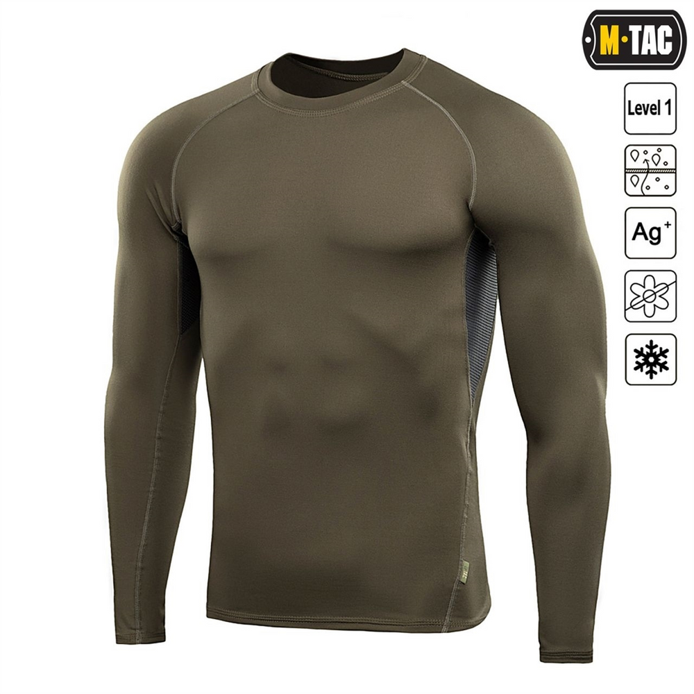 Термобілизна M-Tac ThermoLine Зелена (Olive) (2XL) 233703 фото
