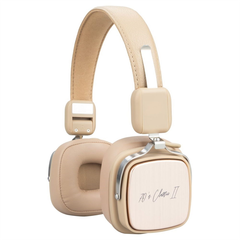 Бездротові повнорозмірні навушники Proove 70 s Classic ll Бежеві (Beige) 139282 фото
