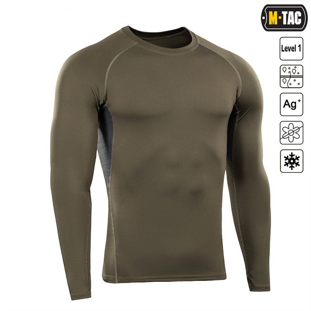 Термобілизна M-Tac ThermoLine Зелена (Olive) (2XL) 233703 фото