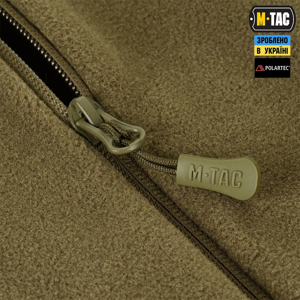Кофта M-Tac Hoodie Polartec Sport Зелена (Dark Olive) (2XL) 228695 фото