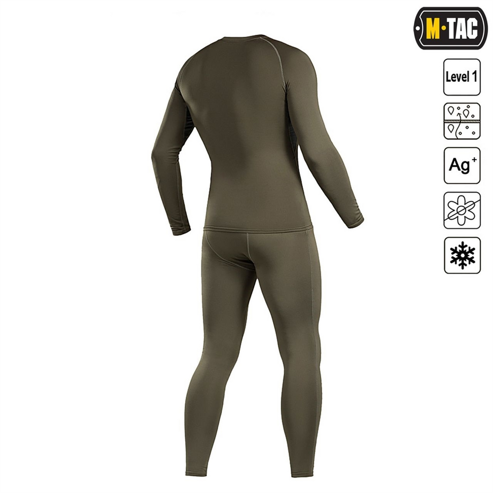 Термобілизна M-Tac ThermoLine Зелена (Olive) (2XL) 233703 фото