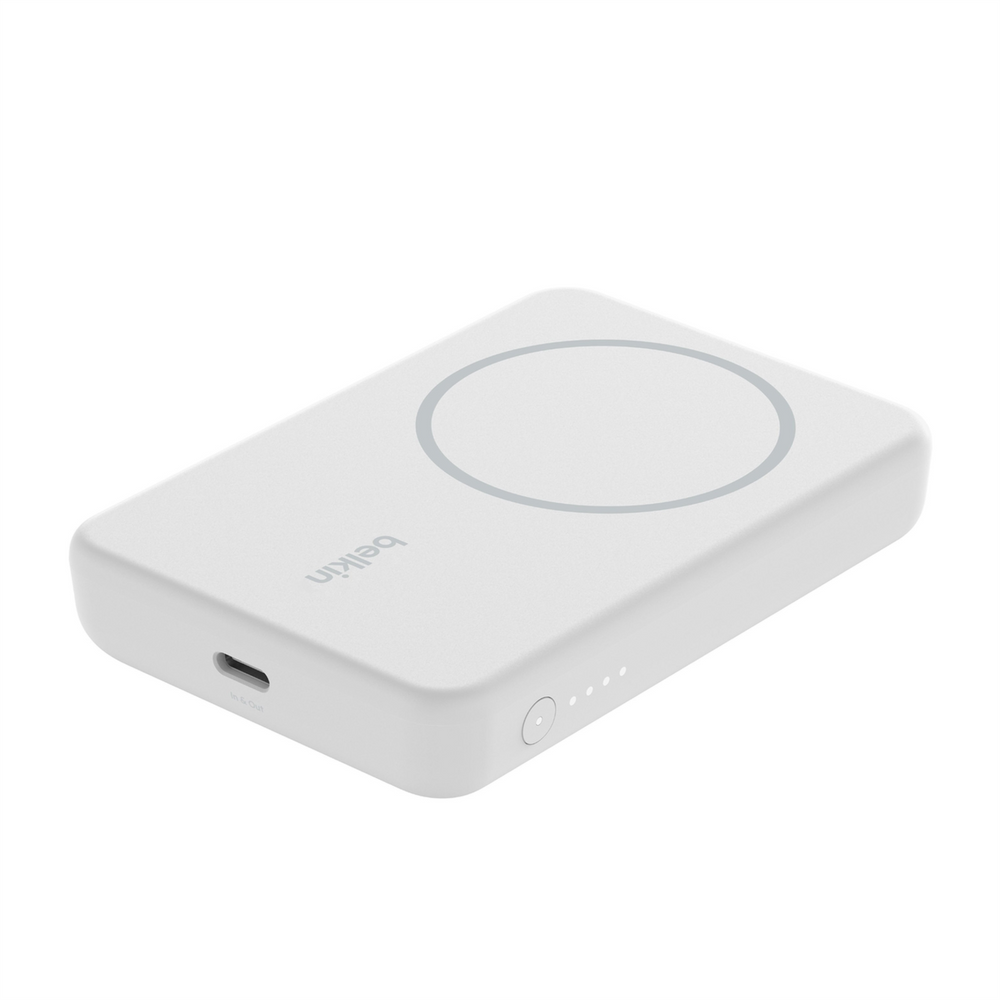 PowerBank 5000 mAh Belkin 7,5Вт, MagSafe Білий (White) 183483 фото