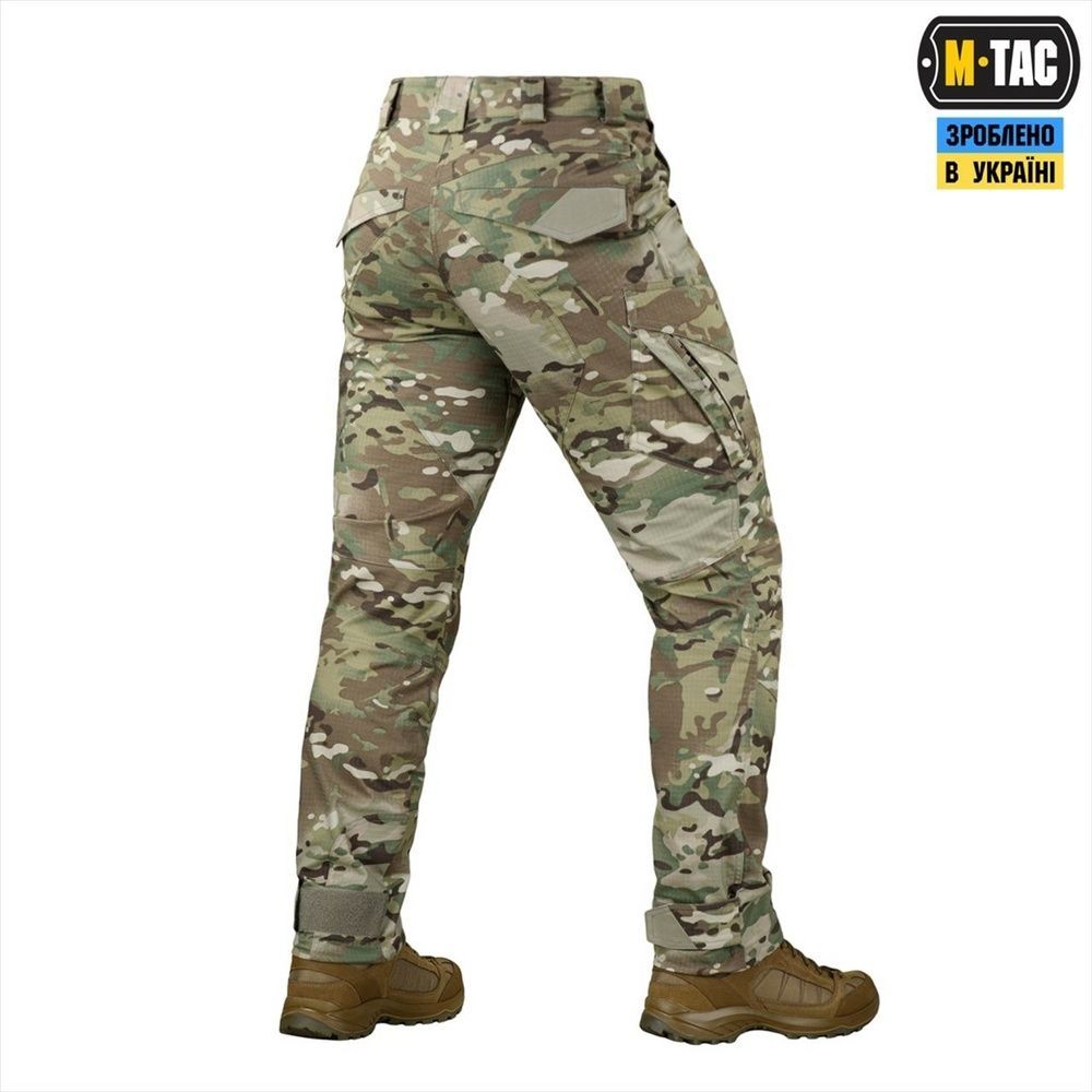 Штани M-Tac Aggressor Gen.II Flex Rip-Stop MC Зелені (Multicam) (L/R) 237230 фото