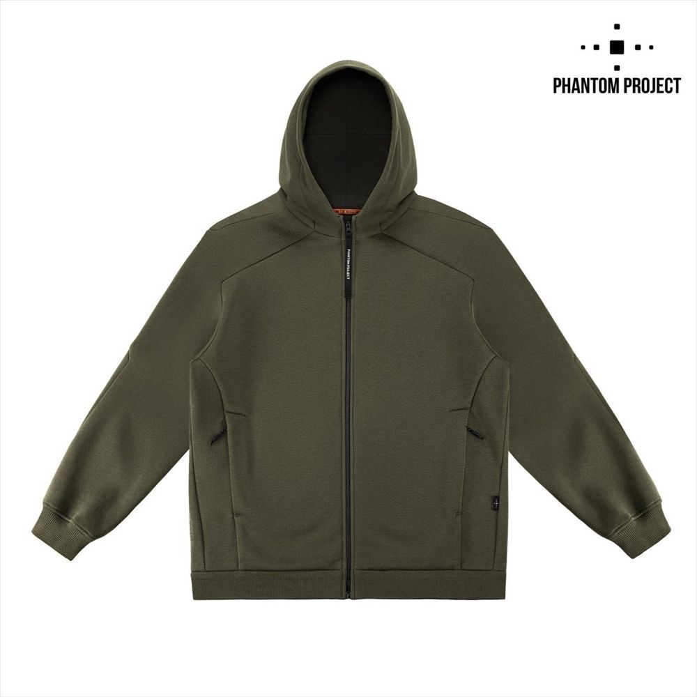 Кофта Phantom Project/M-Tac Hoodie Zipper semi-raglan PE Зелена (Ranger Green) (S) 240394 фото