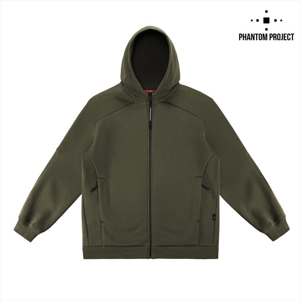 Кофта Phantom Project/M-Tac Hoodie Zipper semi-raglan PE Зелена (Ranger Green) (S) 240394 фото