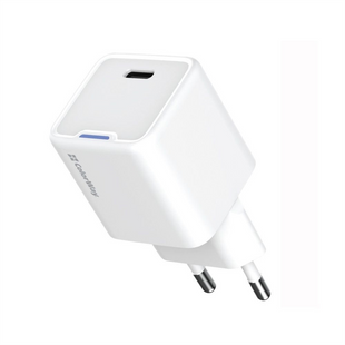 Зарядний пристрій ColorWay GaN Mini 30W PD Port PPS USB-C (CW-CHS054PD-WT) Білий (White) 165939 фото