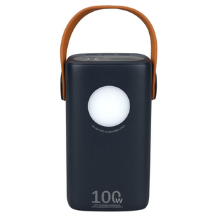 PowerBank 60000mAh Remax RPP-100 PD100W+QC22.5W (ноутбук) Чорний (Black) 167142 фото