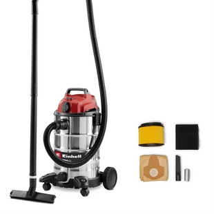 Пилосос Einhell TC-VC 3055 SA Срібний Червоний (Silver Red) 214190 фото