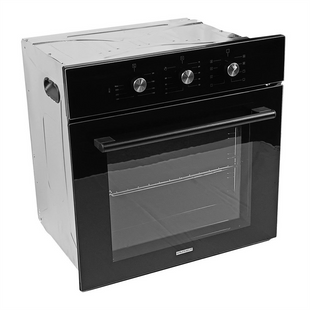 Духова шафа Grunhelm GDG 290 BG Чорна (Black) 173576 фото