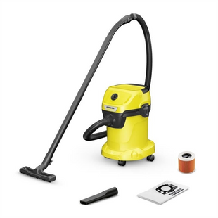 Пилосос Karcher WD 3 V-17/4/20 Жовтий (Yellow) 203929 фото