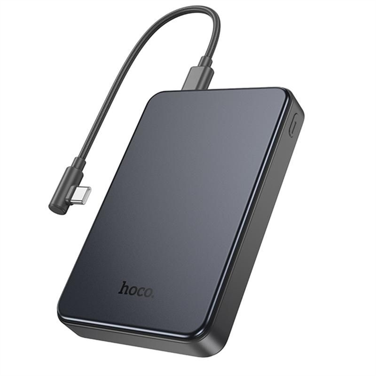 PowerBank 10000 mAh Hoco J170 Starlight 22.5W+PD20W with cable Сірий (Gray) 245921 фото