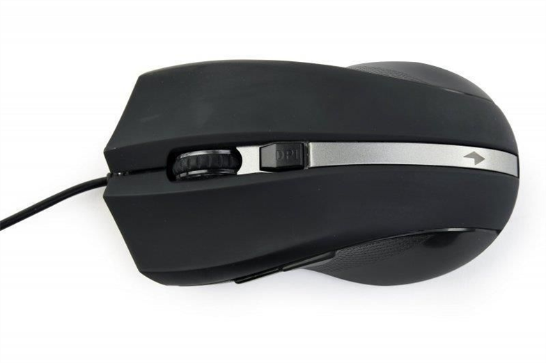 Миша Gembird MUS-GU-02 Чорна (Black) 163039 фото