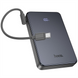 PowerBank 10000 mAh Hoco J170 Starlight 22.5W+PD20W with cable Сірий (Gray) 245921 фото 4