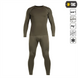 Термобілизна M-Tac ThermoLine Зелена (Olive) (2XL) 233703 фото 4