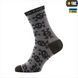 Шкарпетки M-Tac легкі Mk.3 Pirate Skull 39-42 Сірі (Dark Grey) 219443 фото 7